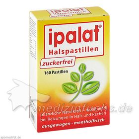 Ipalat Halspastillen zuckerfrei, 160 ST – PZN 7291897 из Германии