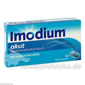 Imodium akut, 12 ST – PZN 7550471 из Германии