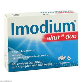 Imodium akut N duo, 6 ST – PZN 7628552 из Германии
