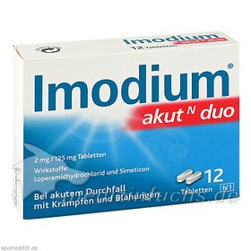 Imodium akut N duo, 12 ST – PZN 7628581 из Германии