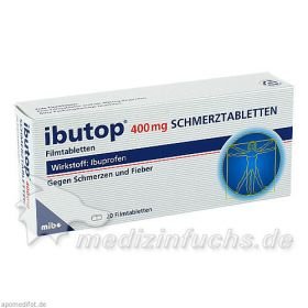 Ibutop 400mg Schmerztabletten, 20 ST – PZN 7761914 из Германии