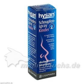 Hysan Schnupfenspray Kinder, 10 ML – PZN 7772852 из Германии