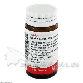 IGNATIA COMP, 20 G – PZN 8786230 из Германии