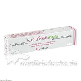 INFECTOSOOR Zinksalbe, 60 G – PZN 8862066 из Германии