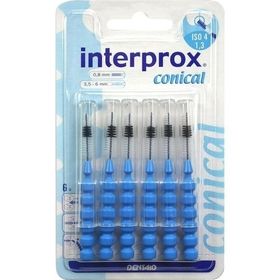 interprox reg conical blau Interdentalbürste Blist, 6 ST – PZN 9043330 из Германии
