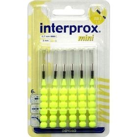 interprox reg mini gelb Interdentalbürste Blister, 6 ST – PZN 9043353 из Германии