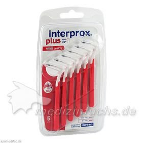 interprox plus miniconical rot Interdentalbürste, 6 ST – PZN 9096585 из Германии