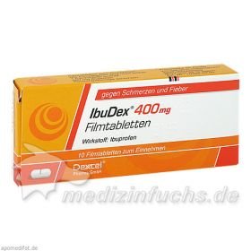 IbuDex 400mg, 10 ST – PZN 9294664 из Германии