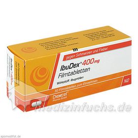 IbuDex 400mg, 50 ST – PZN 9294687 из Германии