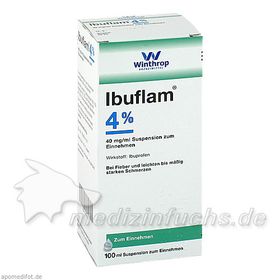 Ibuflam 4%, 100 ML – PZN 9731739 из Германии