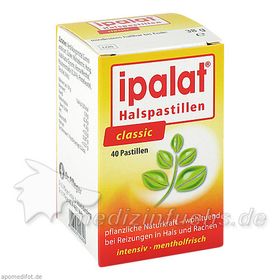 Ipalat Halspastillen classic, 40 ST – PZN 9942092 из Германии