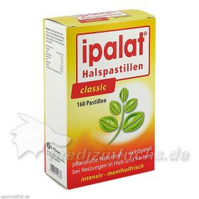 Ipalat Halspastillen classic, 160 ST – PZN 9942100 из Германии