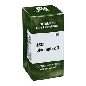 Jso Bicomplex Heilmittel Nummer  3 (150 stk) – PZN 544846 из Германии