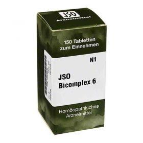 Jso Bicomplex Heilmittel Nummer  6 (150 stk) – PZN 544875 из Германии