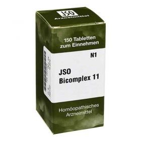 Jso Bicomplex Heilmittel Nummer  11 (150 stk) – PZN 544929 из Германии