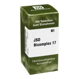 Jso Bicomplex Heilmittel Nummer  17 (150 stk) – PZN 544987 из Германии