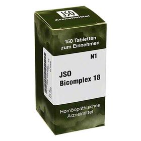Jso Bicomplex Heilmittel Nummer  18 (150 stk) – PZN 544993 из Германии