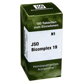 Jso Bicomplex Heilmittel Nummer  19 (150 stk) – PZN 545001 из Германии