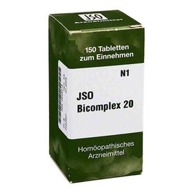 Jso Bicomplex Heilmittel Nummer  20 (150 stk) – PZN 545018 из Германии
