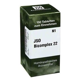 Jso Bicomplex Heilmittel Nummer  22 (150 stk) – PZN 545030 из Германии