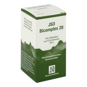 Jso Bicomplex Heilmittel Nummer  28 (150 stk) – PZN 545107 из Германии