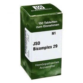 Jso Bicomplex Heilmittel Nummer  29 (150 stk) – PZN 545113 из Германии