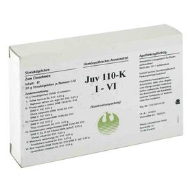 Juv 110 K I-vi Globuli (6X20 g) – PZN 1082460 из Германии