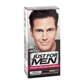 Just for men Tönungsshampoo schwarz (60 ml) – PZN 1465445 из Германии