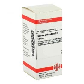 Kalium Chloratum D 4 Tabletten (80 stk) – PZN 1775252 из Германии