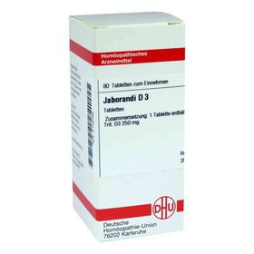Jaborandi D 3 Tabletten (80 stk) – PZN 2102762 из Германии