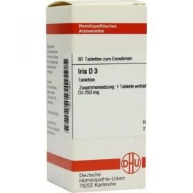 Iris D 3 Tabletten (80 stk) – PZN 2121653 из Германии