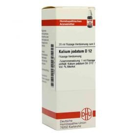 Kalium Jodat. D 12 Dilution (20 ml) – PZN 2616142 из Германии