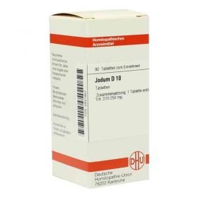 Jodum D 10 Tabletten (80 stk) – PZN 2631957 из Германии