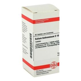 Kalium Bichromicum D 10 Tabletten (80 stk) – PZN 2632141 из Германии
