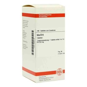 Iris D 4 Tabletten (200 stk) – PZN 2925216 из Германии