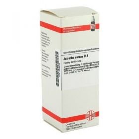 Jatropha Curcas D 4 Dilution (50 ml) – PZN 2925239 из Германии