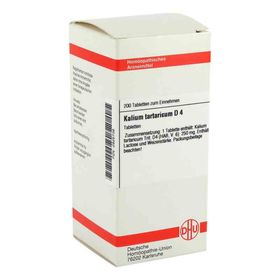 Kalium Tartaricum D 4 Tabletten (200 stk) – PZN 2925736 из Германии