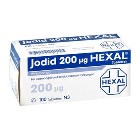 Jodid 200μg HEXAL (100 stk) – PZN 3105998 из Германии