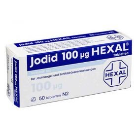 Jodid 100μg HEXAL (50 stk) – PZN 3106006 из Германии