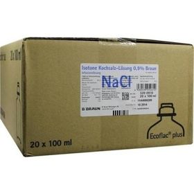 Kochsalzlösung 0,9% Ecoflac Plus (20X100 ml) – PZN 3710647 из Германии