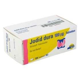 Jodid dura 100μg (100 stk) – PZN 3942955 из Германии