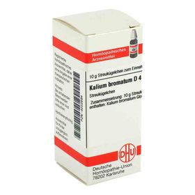 Kalium Bromatum D 4 Globuli (10 g) – PZN 4222594 из Германии