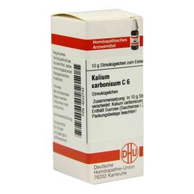 Kalium Carbonicum C 6 Globuli (10 g) – PZN 4222743 из Германии