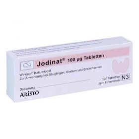 Jodinat 100μg (100 stk) – PZN 4531154 из Германии