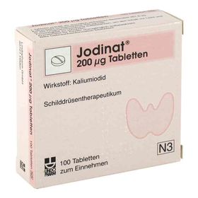 Jodinat 200μg (100 stk) – PZN 4531214 из Германии