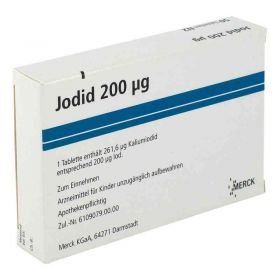 Jodid 200 Mikrogramm (50 stk) – PZN 4862537 из Германии