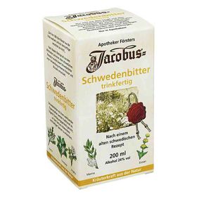 Jacobus Schwedenbitter trinkfertig (200 ml) – PZN 5359929 из Германии