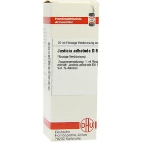Justicia Adhatoda D 6 Dilution (20 ml) – PZN 7170834 из Германии