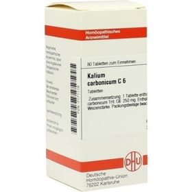 Kalium Carbonicum C 6 Tabletten (80 stk) – PZN 7171118 из Германии