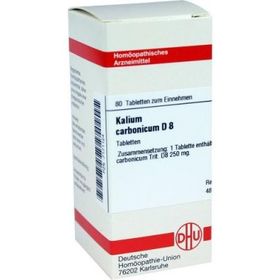 Kalium Carbonicum D 8 Tabletten (80 stk) – PZN 7171124 из Германии